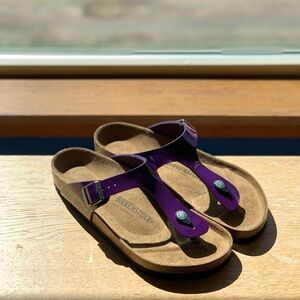 BIRKENSTOCK GIZEH BIRKO-FLOR PATENT